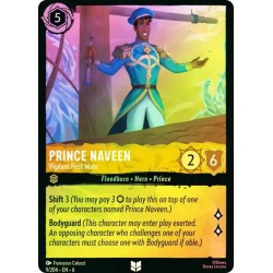 Carta Foil Prince Naveen - Vigilant First Mate | Lorcana 009/204·EN·6