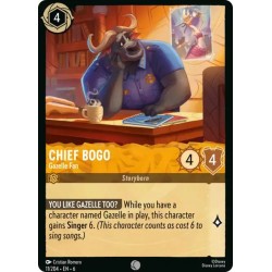 Carta Chief Bogo - Gazelle Fan | Disney Lorcana #011/204·EN·6