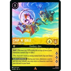 Carta Foil Chip 'n' Dale - Recovery Rangers | Lorcana #014/204·EN·6