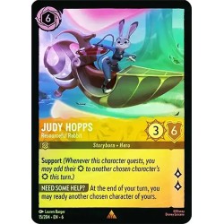 Carta Foil Judy Hopps - Resourceful Rabbit Disney Lorcana 015/204·EN·6