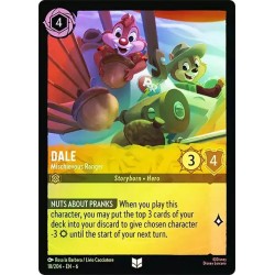 Carta Foil Dale - Mischievous Ranger | Disney Lorcana #018/204·EN·6