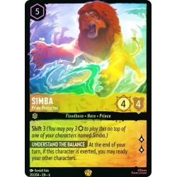 Carta Foil Simba - Pride Protector | Disney Lorcana #020/204·EN·6