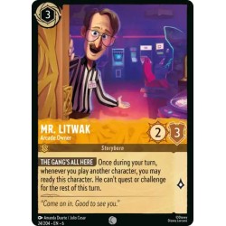 Carta Mr. Litwak - Arcade Owner | Disney Lorcana #024/204·EN·6