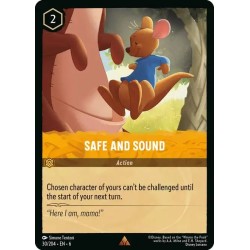 Carta Safe and Sound | Disney Lorcana #030/204·EN·6