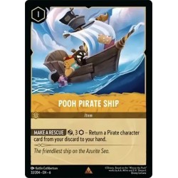 Carta Pooh Pirate Ship | Disney Lorcana #032/204·EN·6