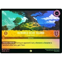 Carta Foil Hundred Acre Island - Pooh's Home | Lorcana #034/204·EN·6