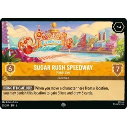 Carta Sugar Rush Speedway - Finish Line | Disney Lorcana #035/204·EN·6