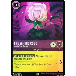 Carta Foil The White Rose - Jewel of the Garden | Lorcana 040/204·EN·6