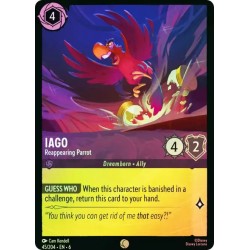 Carta Foil Iago - Reappearing Parrot | Disney Lorcana #045/204·EN·6