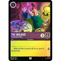 Carta Foil The Walrus - Greedy Gourmand | Disney Lorcana #046/204·EN·6
