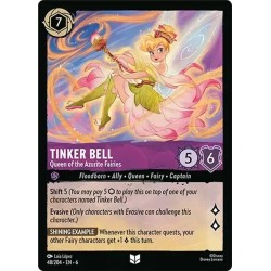 Carta Tinker Bell - Queen of the Azurite Fairies Lorcana #048/204·EN·6