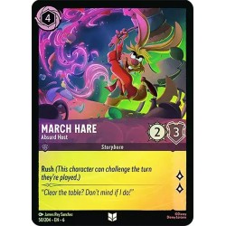 Carta Foil March Hare - Absurd Host | Disney Lorcana #050/204·EN·6