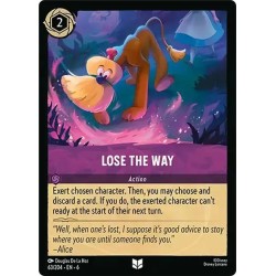 Carta Lose the Way | Disney Lorcana #063/204·EN·6