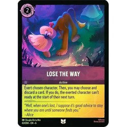 Carta Foil Lose the Way | Disney Lorcana #063/204·EN·6