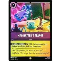 Carta Foil Mad Hatter's Teapot | Disney Lorcana #066/204·EN·6