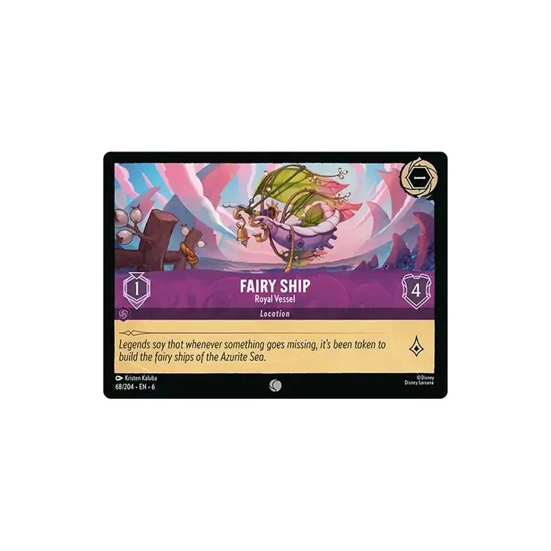 Carta Fairy Ship - Royal Vessel | Disney Lorcana #068/204·EN·6