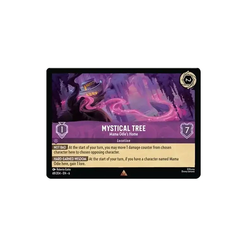 Carta Mystical Tree - Mama Odie's Home | Disney Lorcana #069/204·EN·6 Carta Mystical Tree - Mama Odie's Home | Disney Lorcana #069/204·EN·6